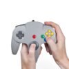 Joystick Control Gamepad Compatible con Nintendo 64 Gris