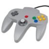 Joystick Control Gamepad Compatible con Nintendo 64 Gris