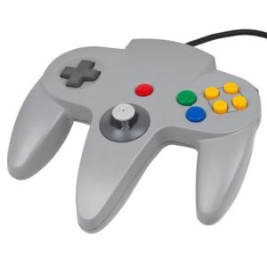 Joystick Control Gamepad Compatible con Nintendo 64 Gris
