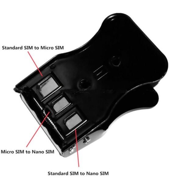 Cortador de Chip Triple Micro y Nano Sim Sin Necesidad de Adaptador