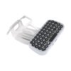 Teclado Inalambrico compatile para Joystick de PS5 Blanco