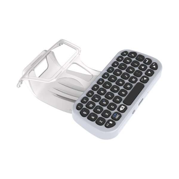 Teclado Inalambrico compatile para Joystick de PS5 Blanco