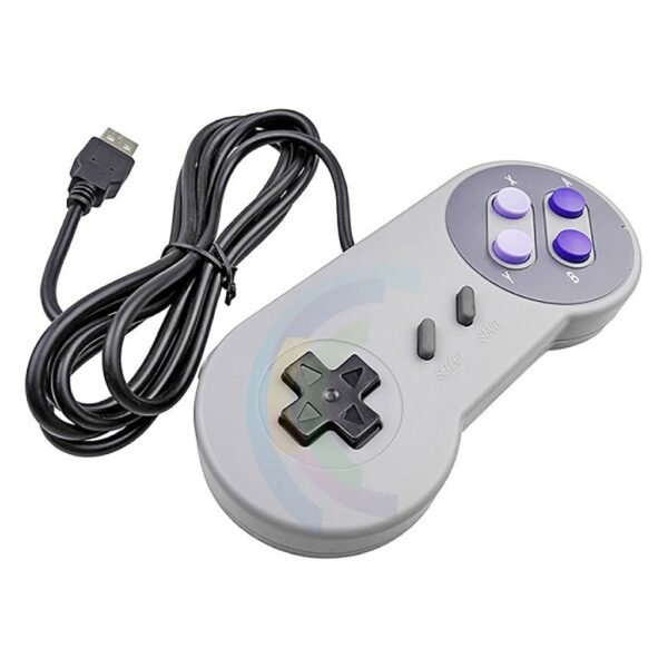 Joystick Usb Retro Diseño SNES 16bits Para PC y Notebook